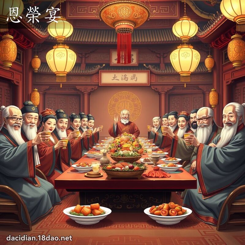 恩荣宴 - 国语大辞典配图