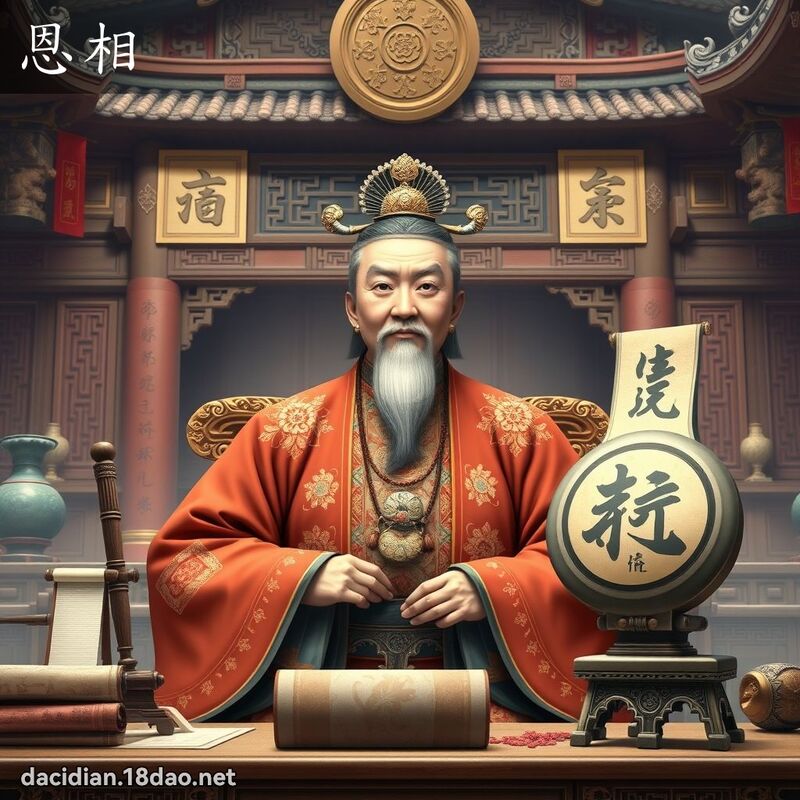 恩相 - 国语大辞典配图