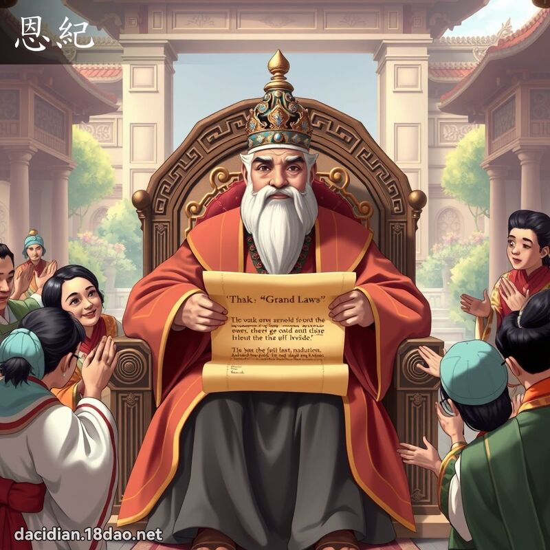恩纪 - 国语大辞典配图