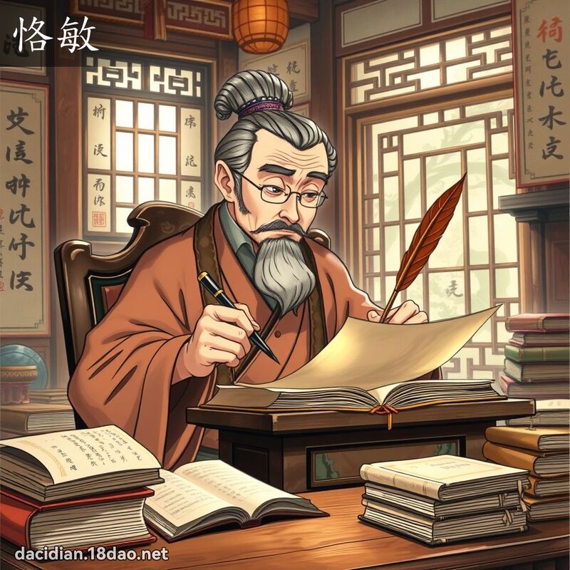 恪敏 - 国语大辞典配图