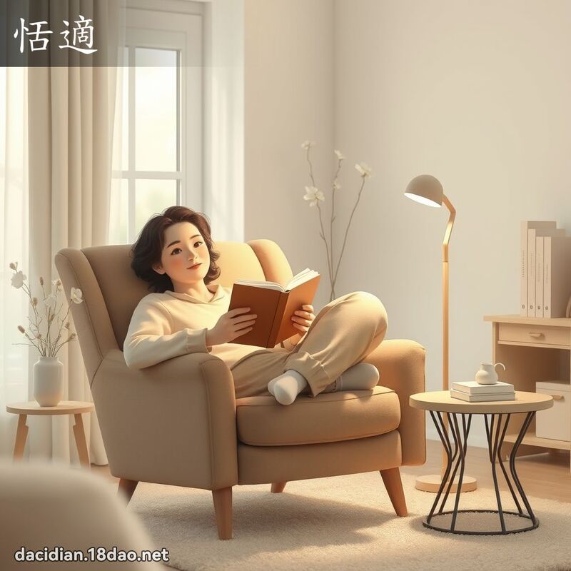 恬適 - 国语大辞典配图