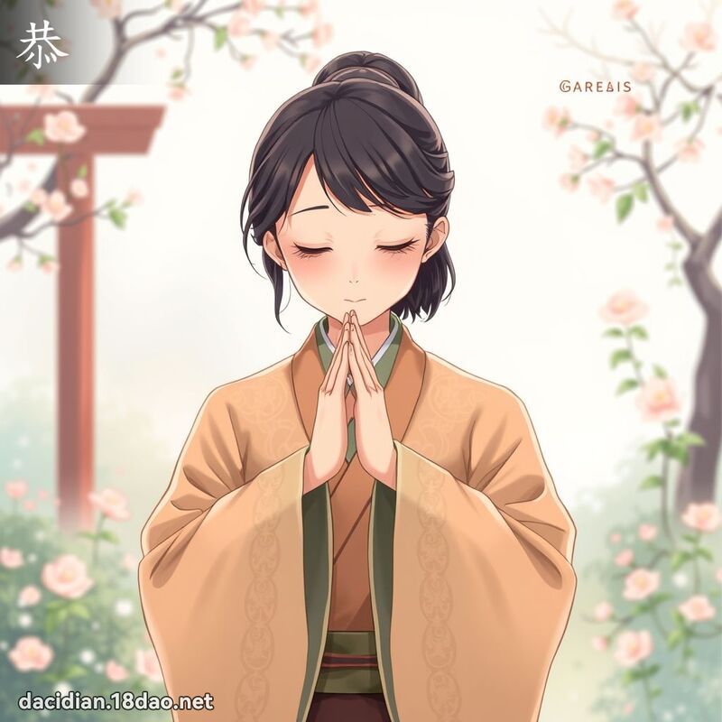 恭 - 國語大辭典配圖