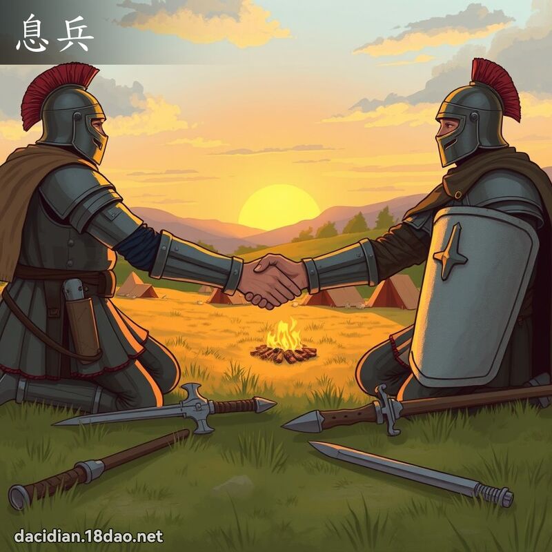 息兵 - 國語大辭典配圖