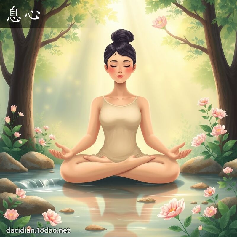 息心 - 国语大辞典配图