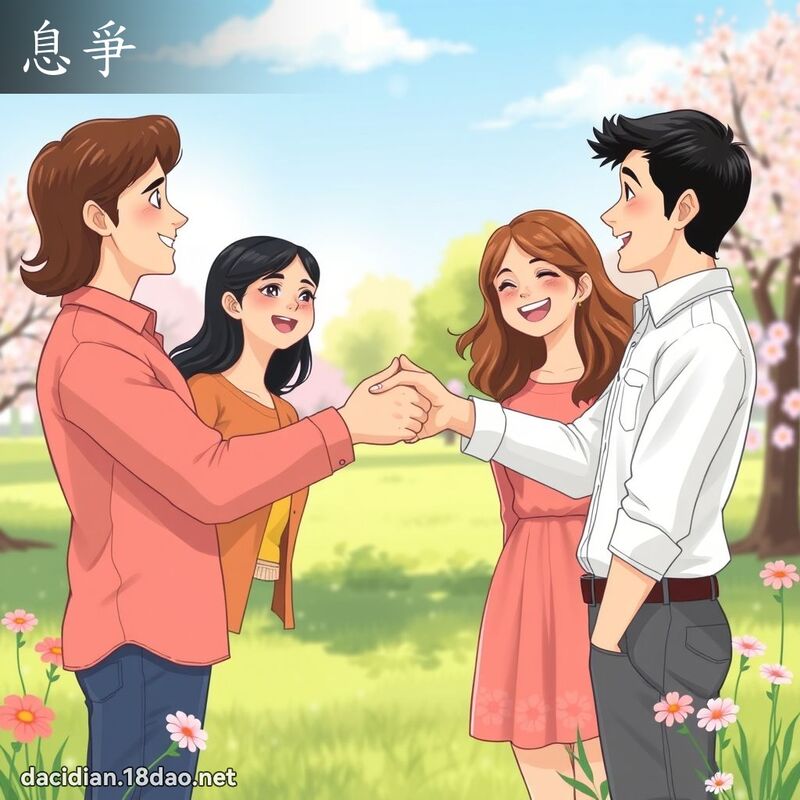 息爭 - 國語大辭典配圖