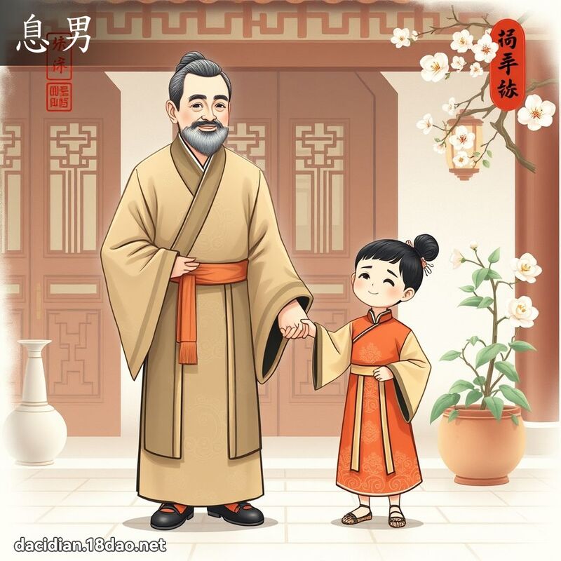 息男 - 國語大辭典配圖