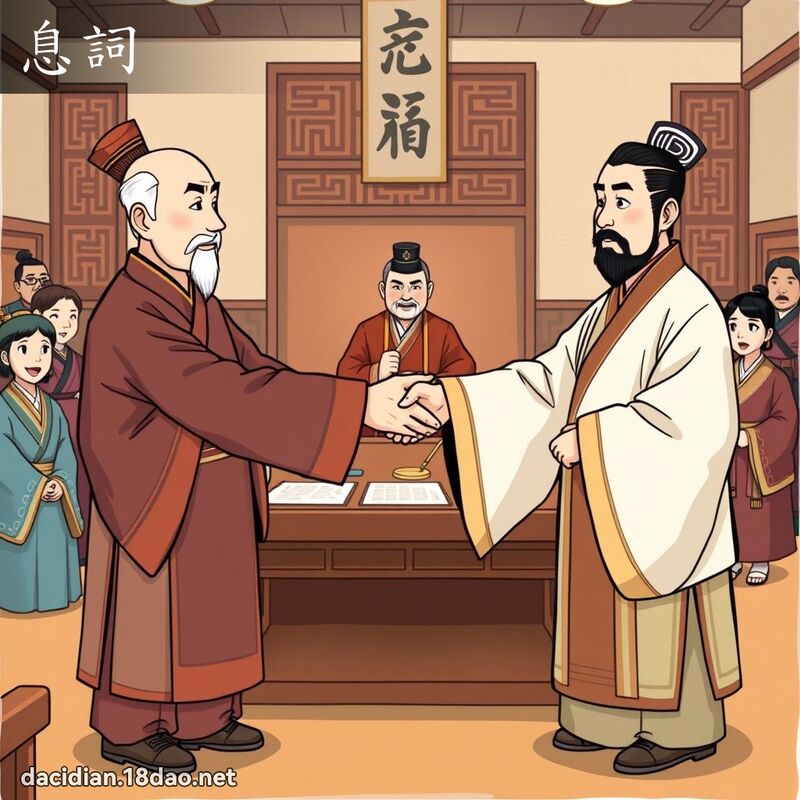 息詞 - 國語大辭典配圖