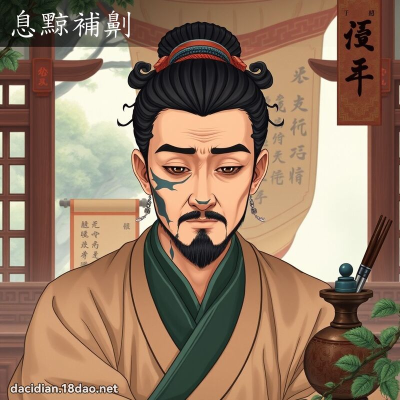 息黥补劓 - 国语大辞典配图