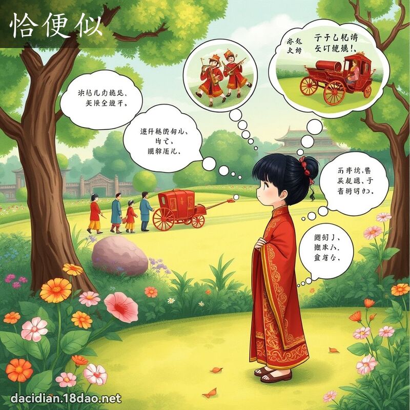 恰便似 - 国语大辞典配图