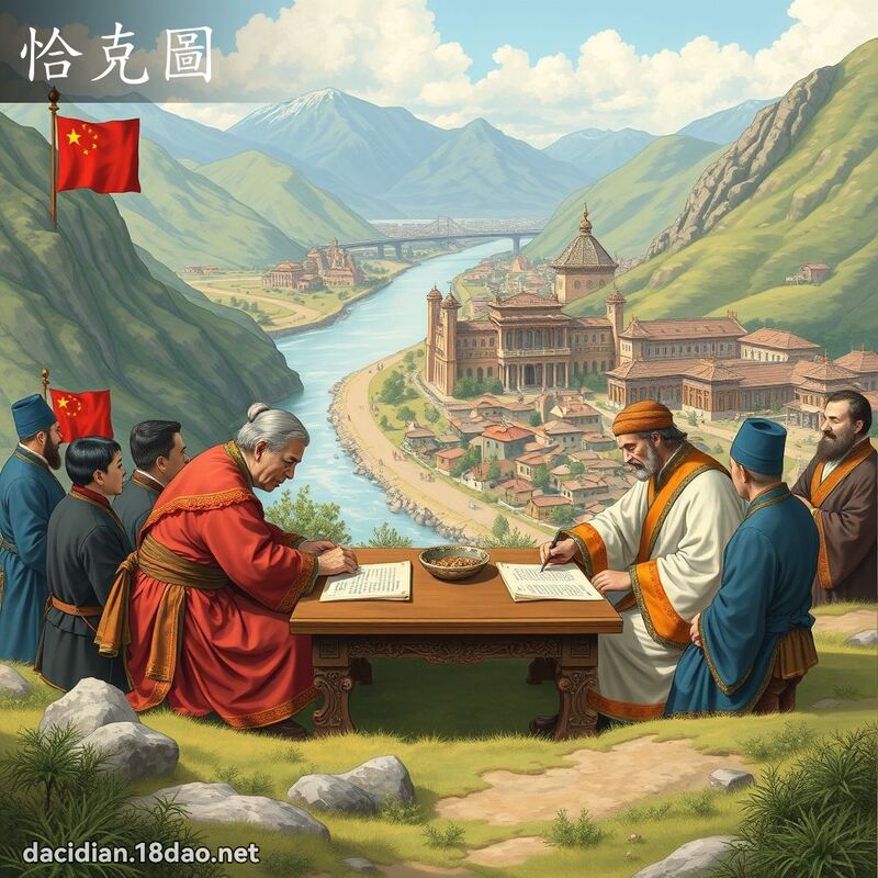 恰克图 - 国语大辞典配图