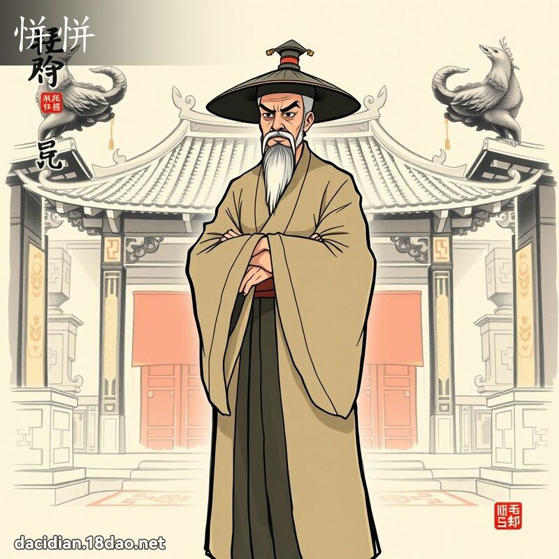 恲恲 - 国语大辞典配图