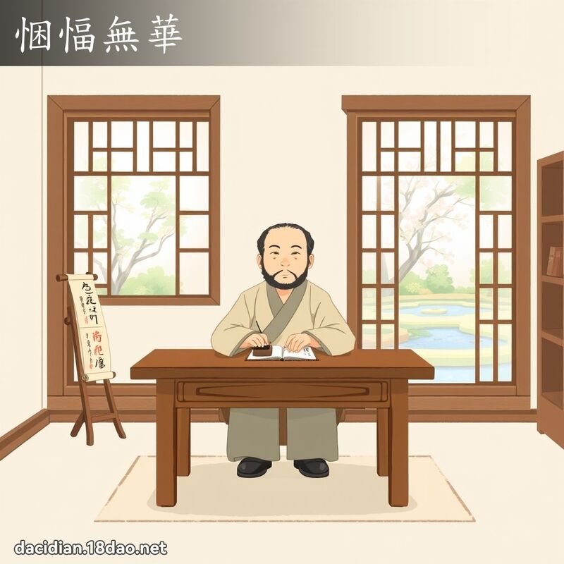悃愊无华 - 国语大辞典配图