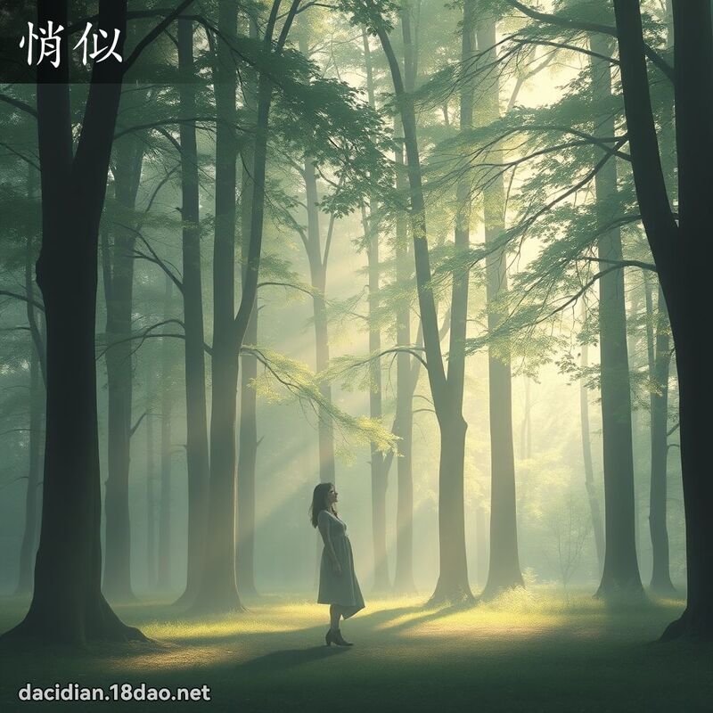 悄似 - 國語大辭典配圖