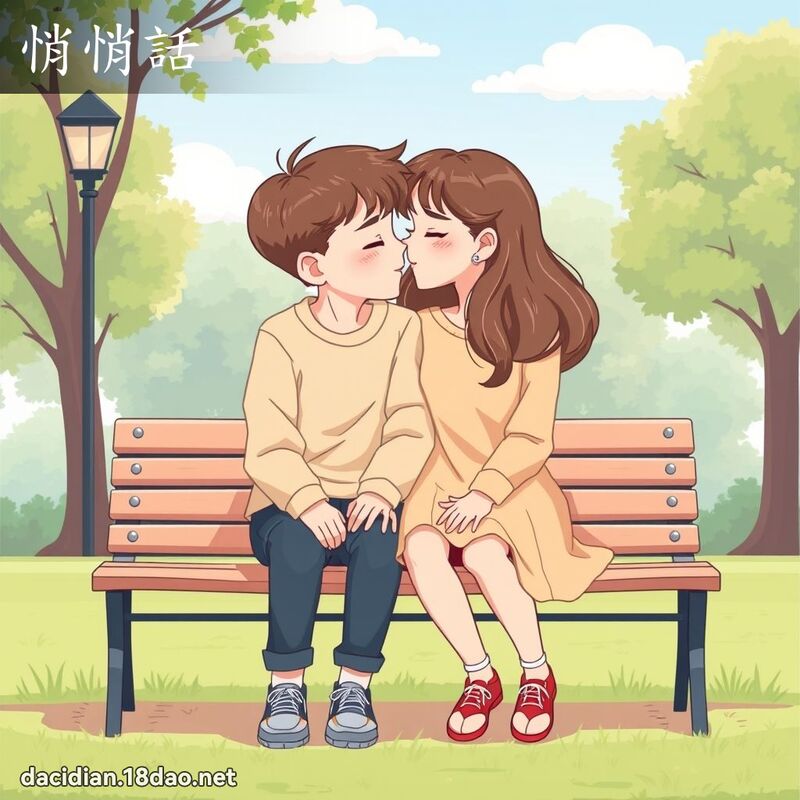 悄悄话 - 国语大辞典配图