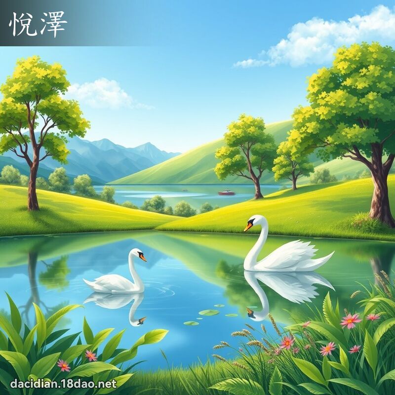 悦泽 - 国语大辞典配图