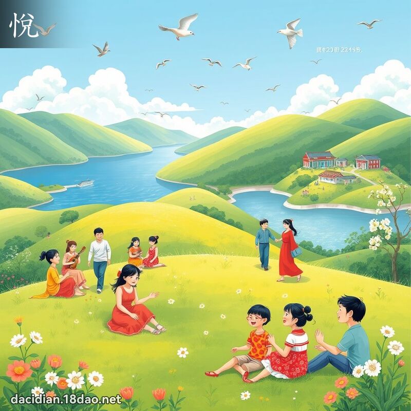悅 - 國語大辭典配圖