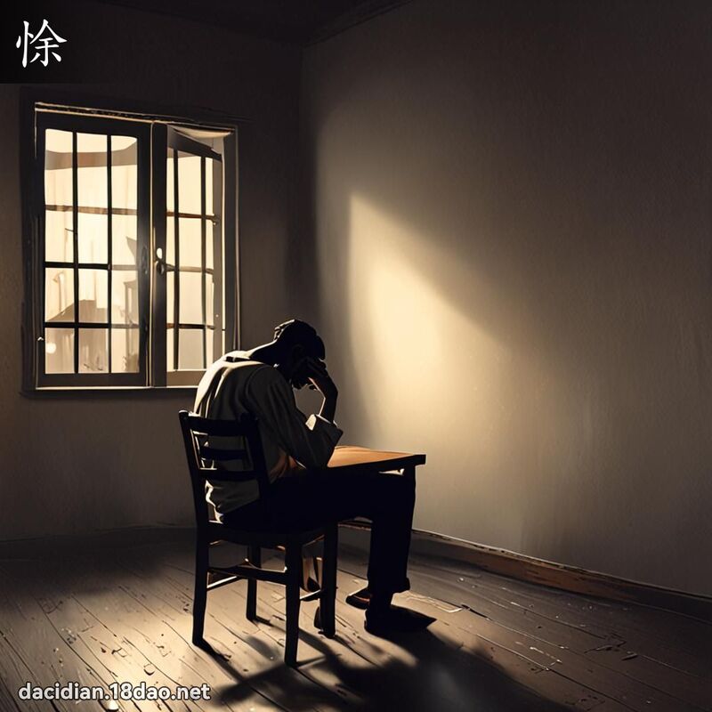 悇 - 国语大辞典配图