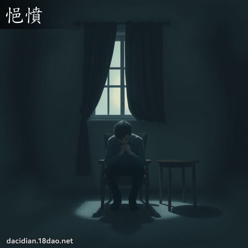 悒愤 - 国语大辞典配图