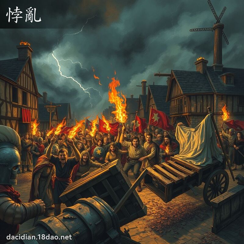 悖亂 - 國語大辭典配圖