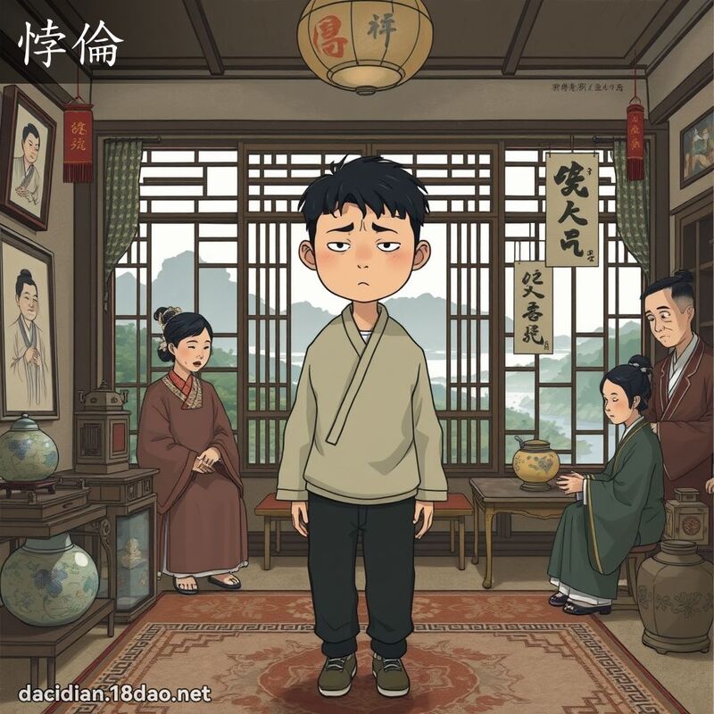 悖伦 - 国语大辞典配图