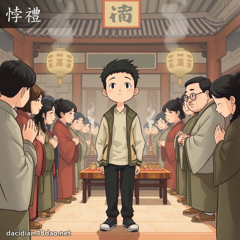悖礼 - 国语大辞典配图