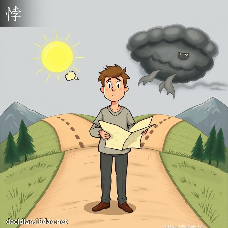 漢字: 悖 (多音字)