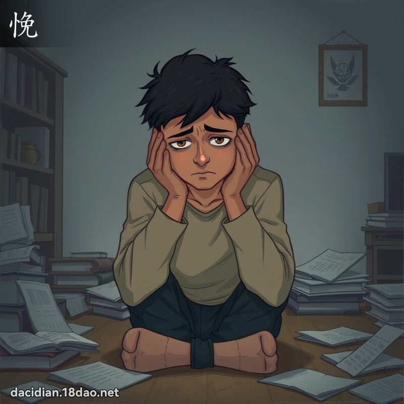 漢字: 悗 (多音字)