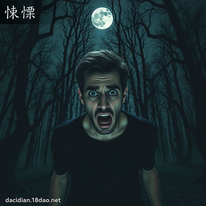 悚慄 - 國語大辭典配圖