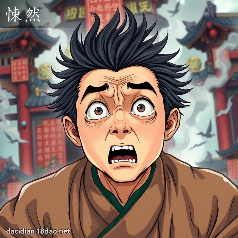 悚然 - 国语大辞典配图
