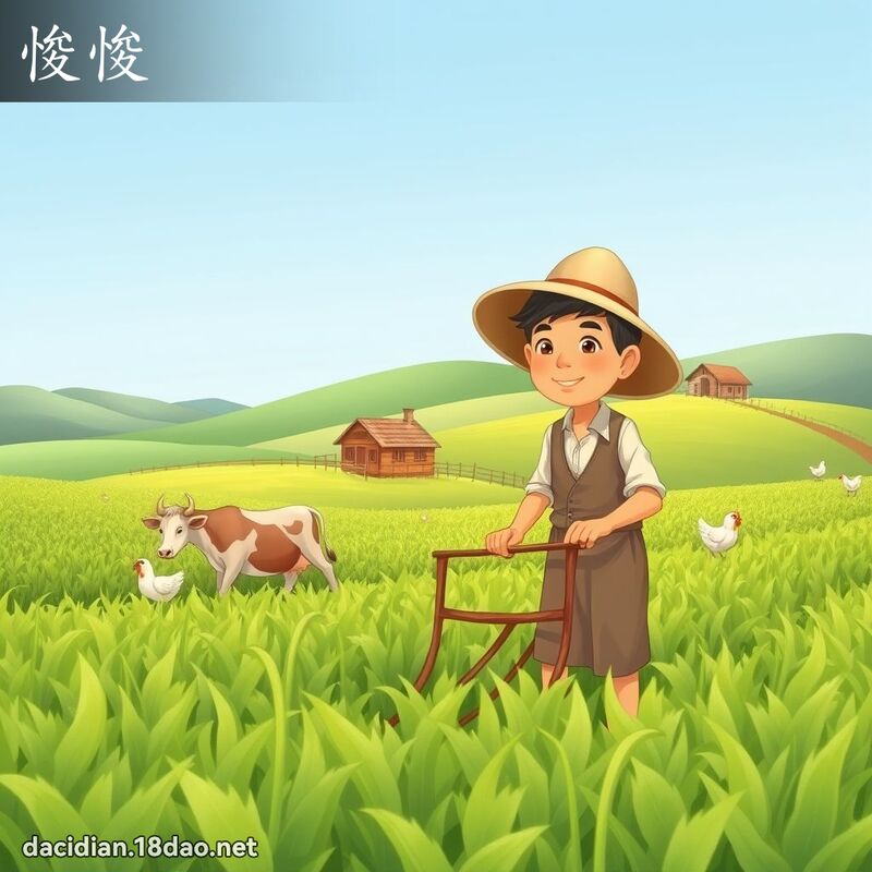 悛悛 - 国语大辞典配图