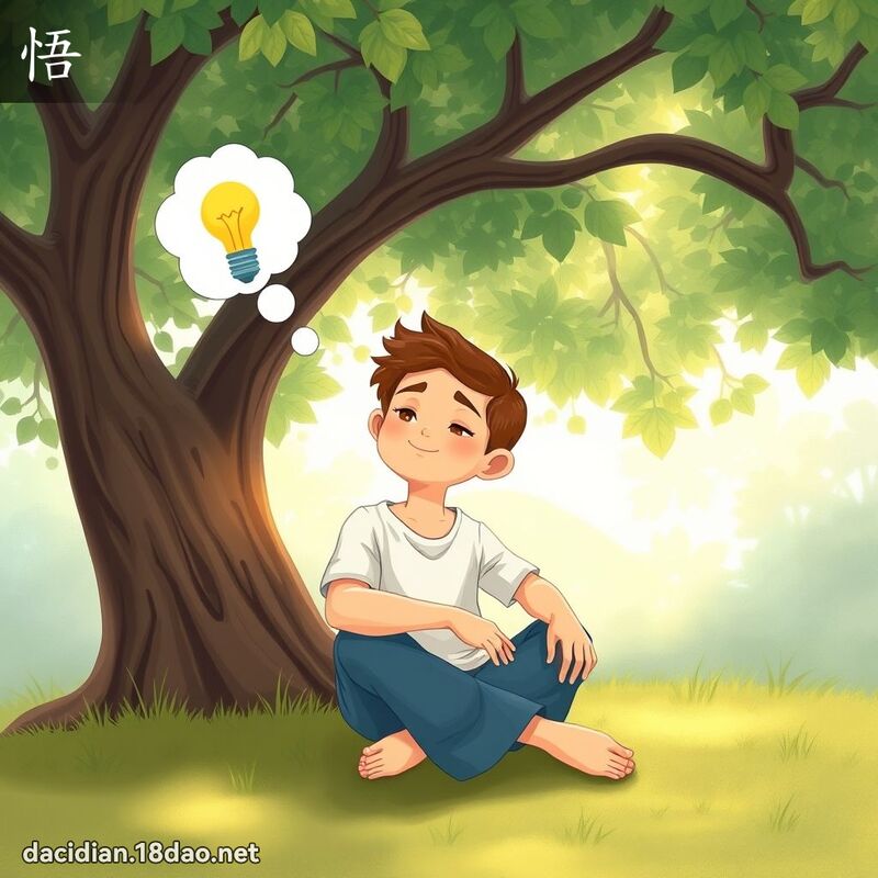 悟 - 國語大辭典配圖