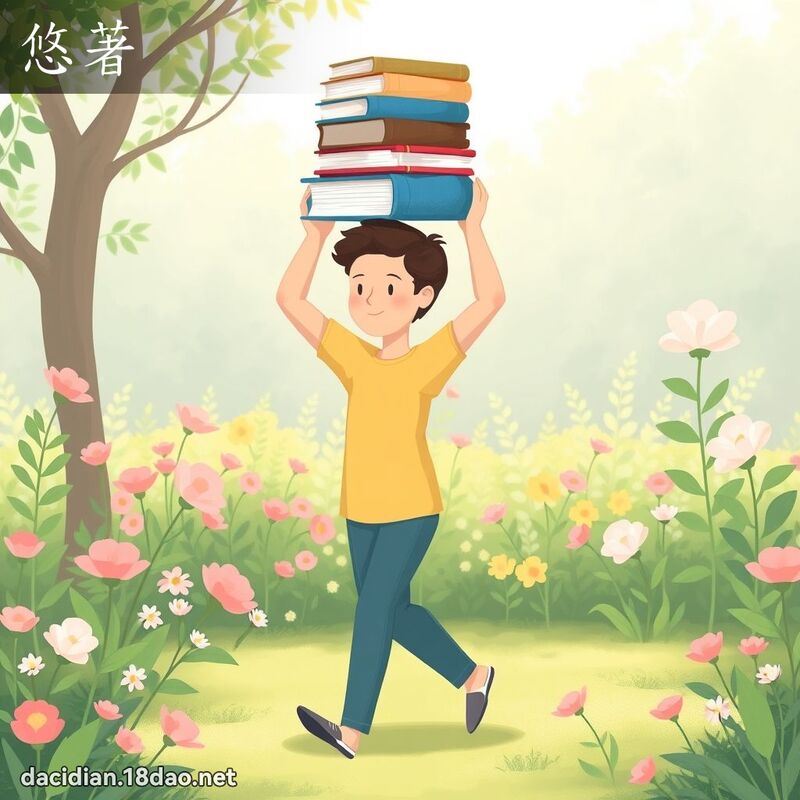 悠著 - 國語大辭典配圖