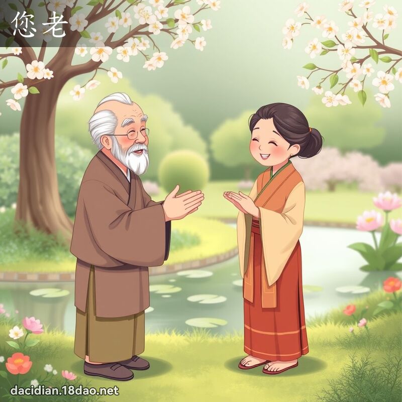 您老 - 国语大辞典配图