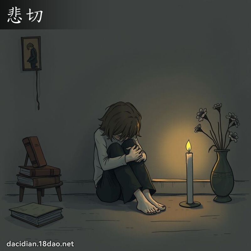 悲切 - 国语大辞典配图