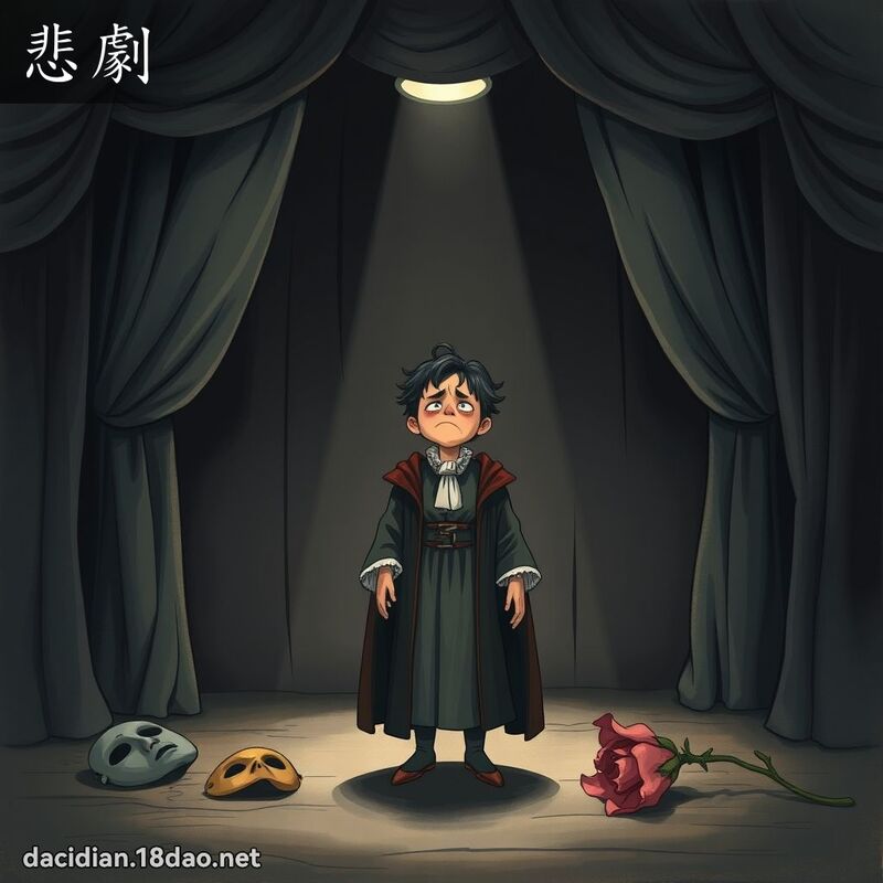 悲劇 - 國語大辭典配圖