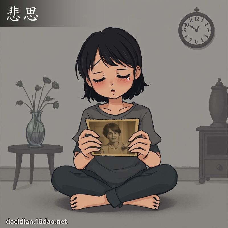 悲思 - 国语大辞典配图