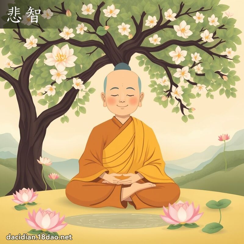 悲智 - 国语大辞典配图