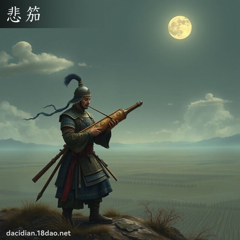 悲笳 - 国语大辞典配图