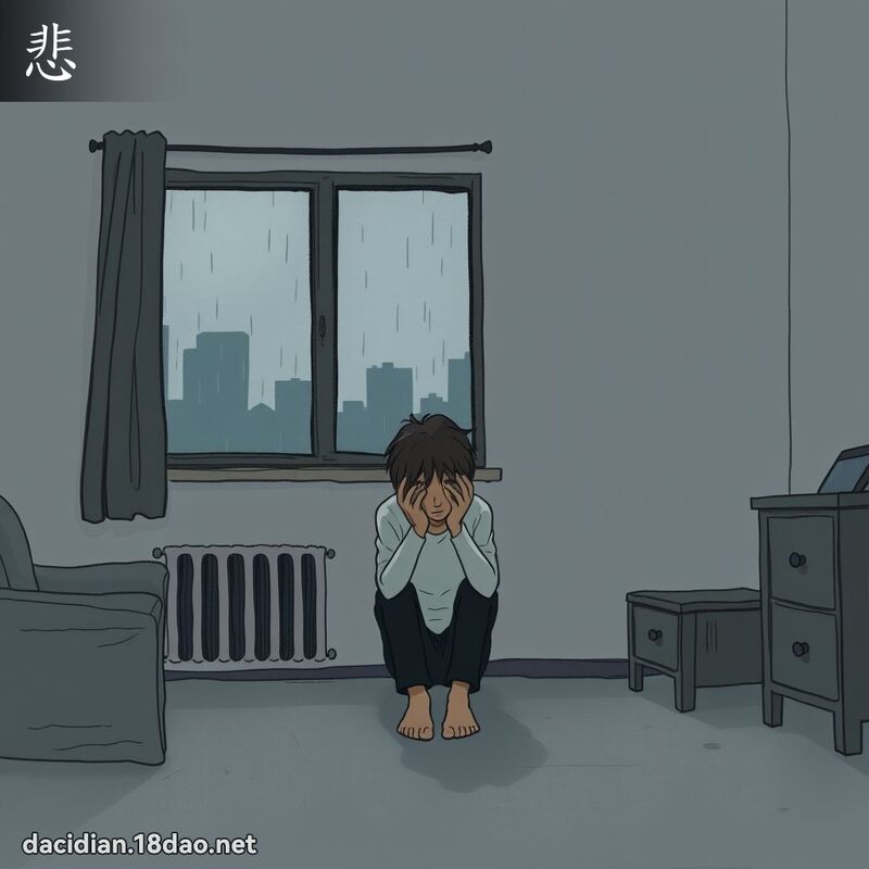 悲 - 國語大辭典配圖