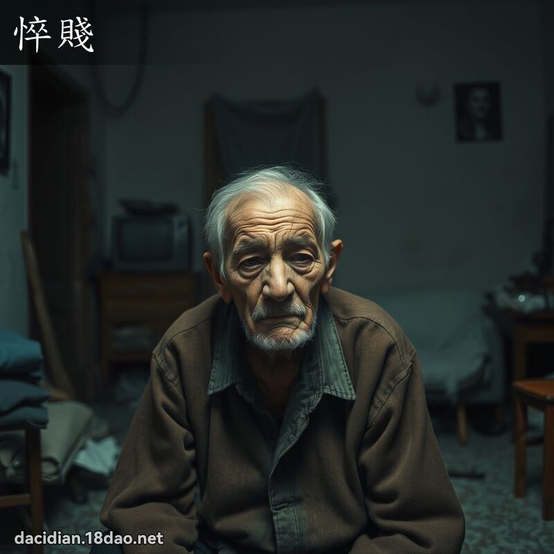 悴賤 - 國語大辭典配圖