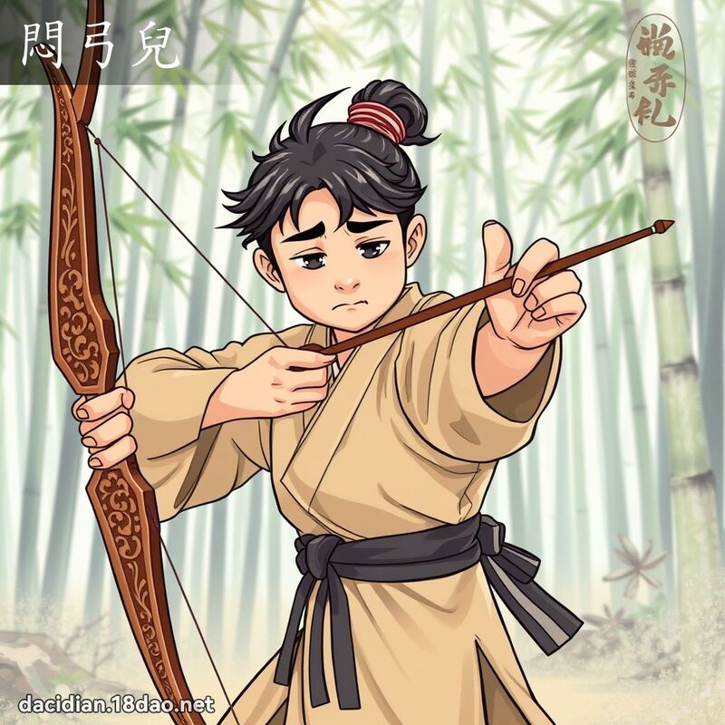 悶弓兒 - 國語大辭典配圖