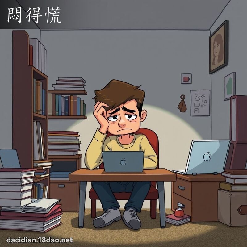 词语: 闷得慌 (多意词)
