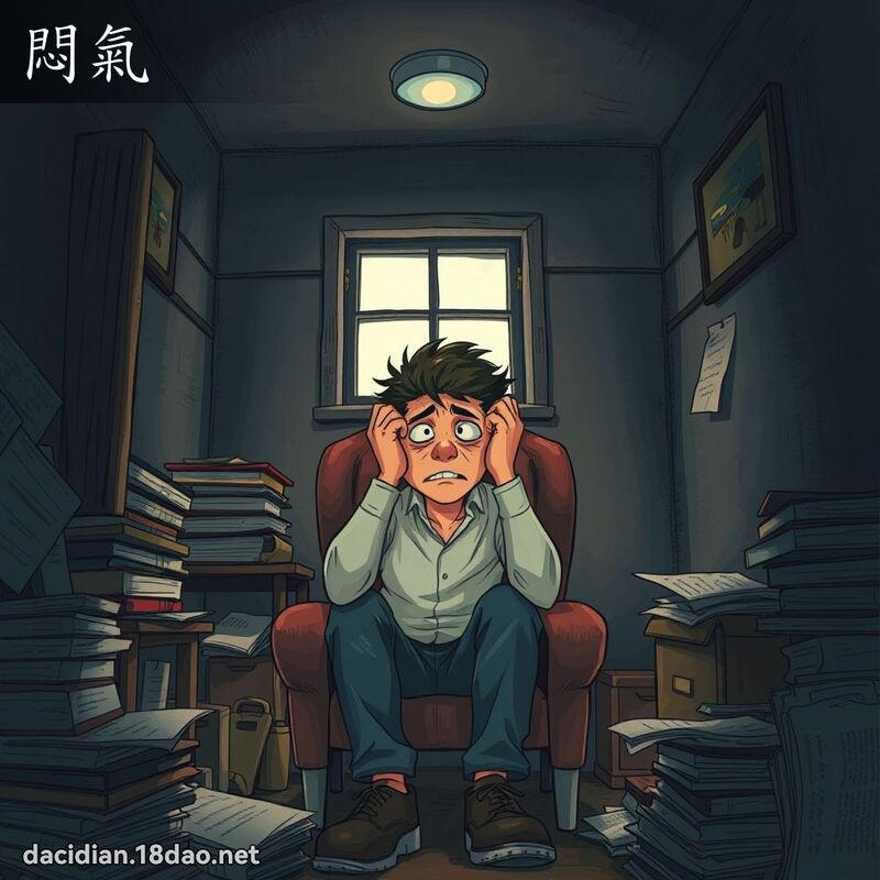 詞語: 悶氣 (多意詞)