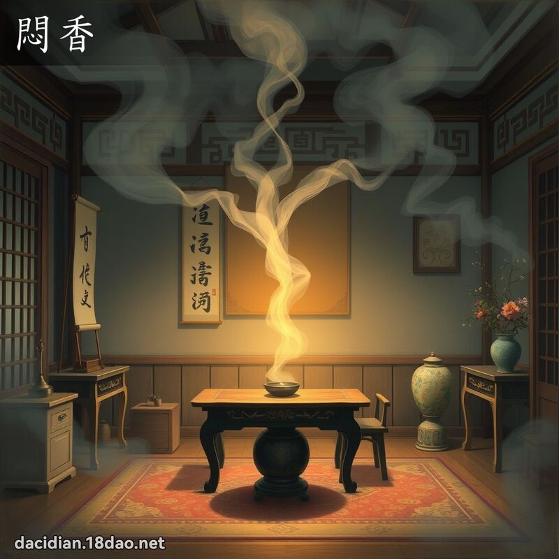悶香 - 國語大辭典配圖