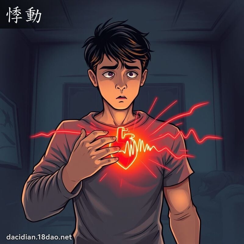 悸动 - 国语大辞典配图