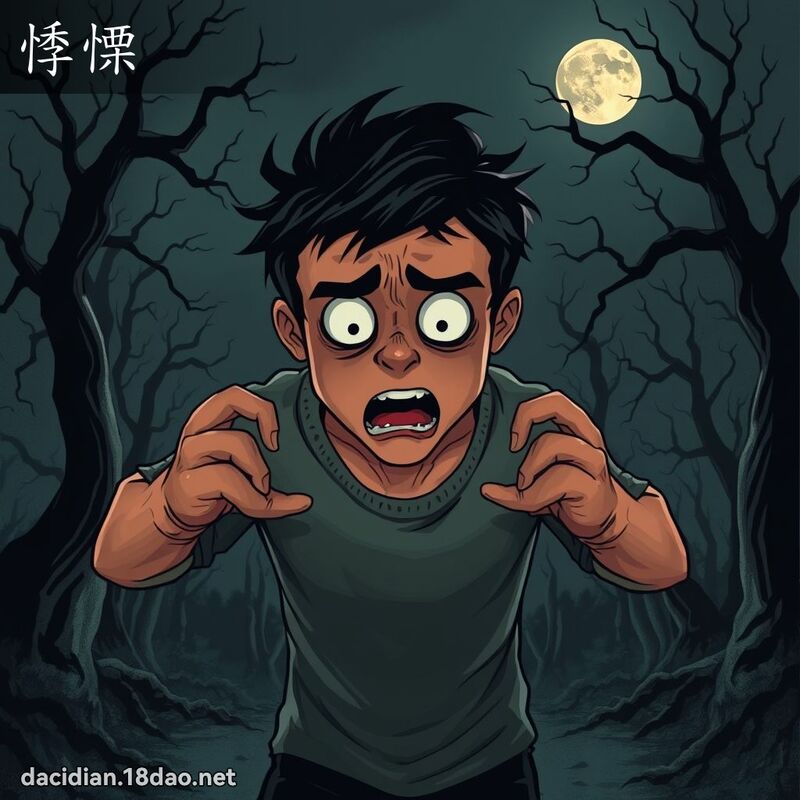 悸慄 - 国语大辞典配图