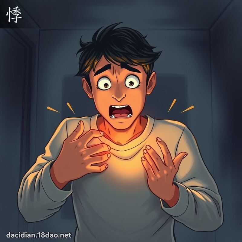 悸 - 国语大辞典配图