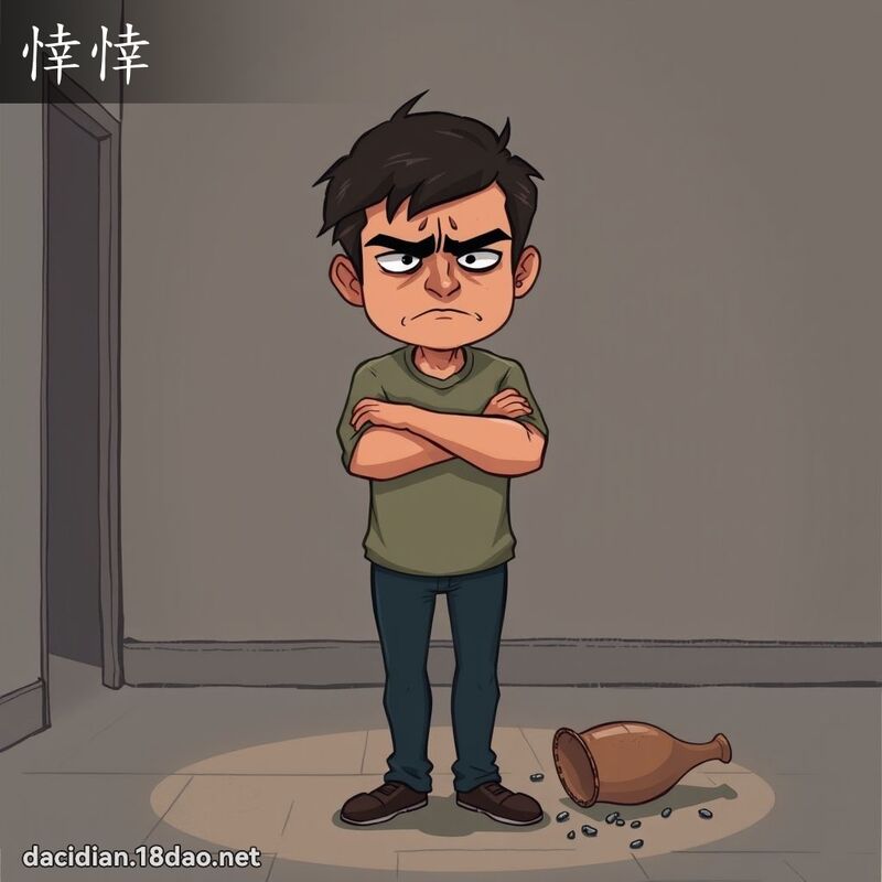 悻悻 - 国语大辞典配图