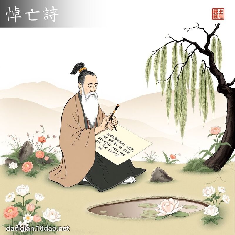 悼亡诗 - 国语大辞典配图