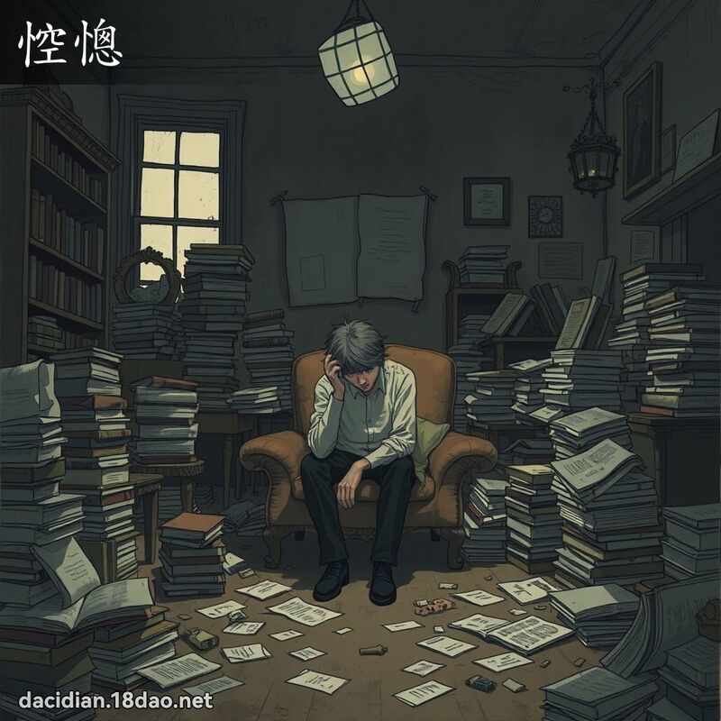 悾憁 - 国语大辞典配图